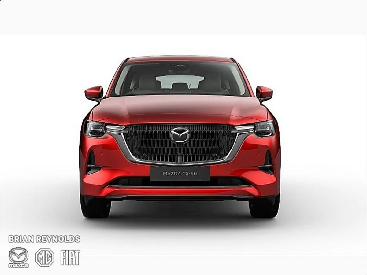 Mazda CX-60 SUV, Petrol Plug-in Hybrid, 2026, Red