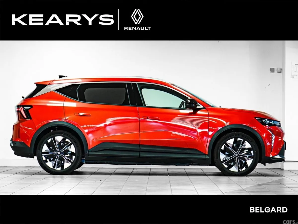 Renault Scenic E-Tech SUV, Electric, 2027, Red