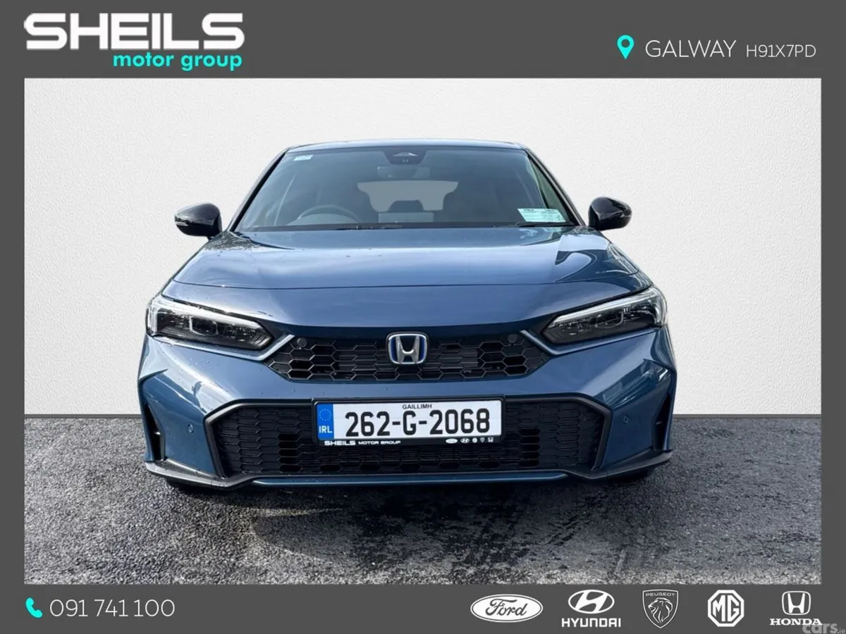 Honda Civic Saloon, Petrol Hybrid, 2026, 