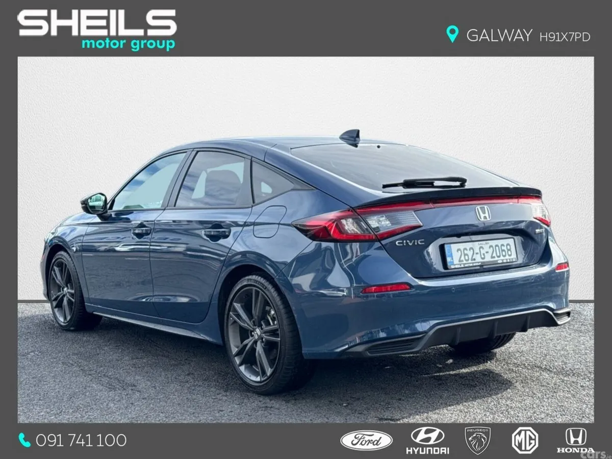 Honda Civic Saloon, Petrol Hybrid, 2026, 