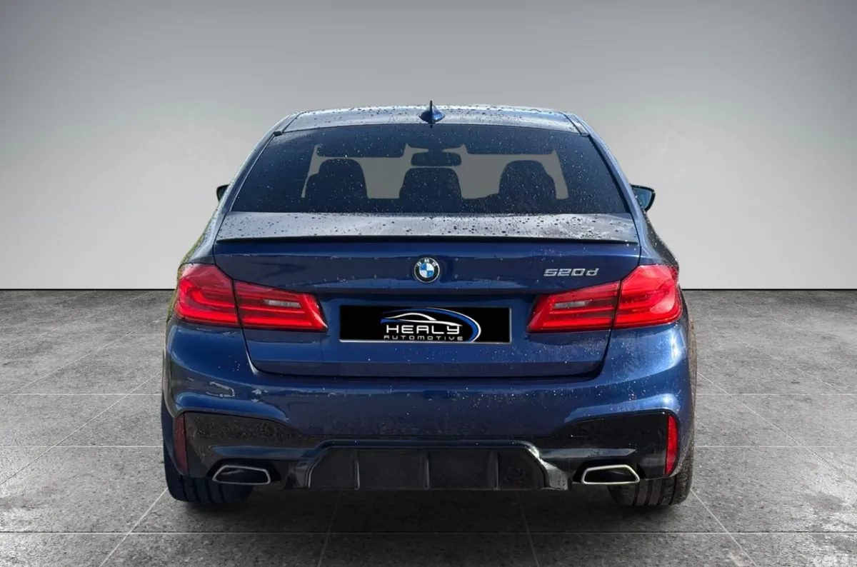 BMW 5-Series Saloon, Diesel, 2018, Blue
