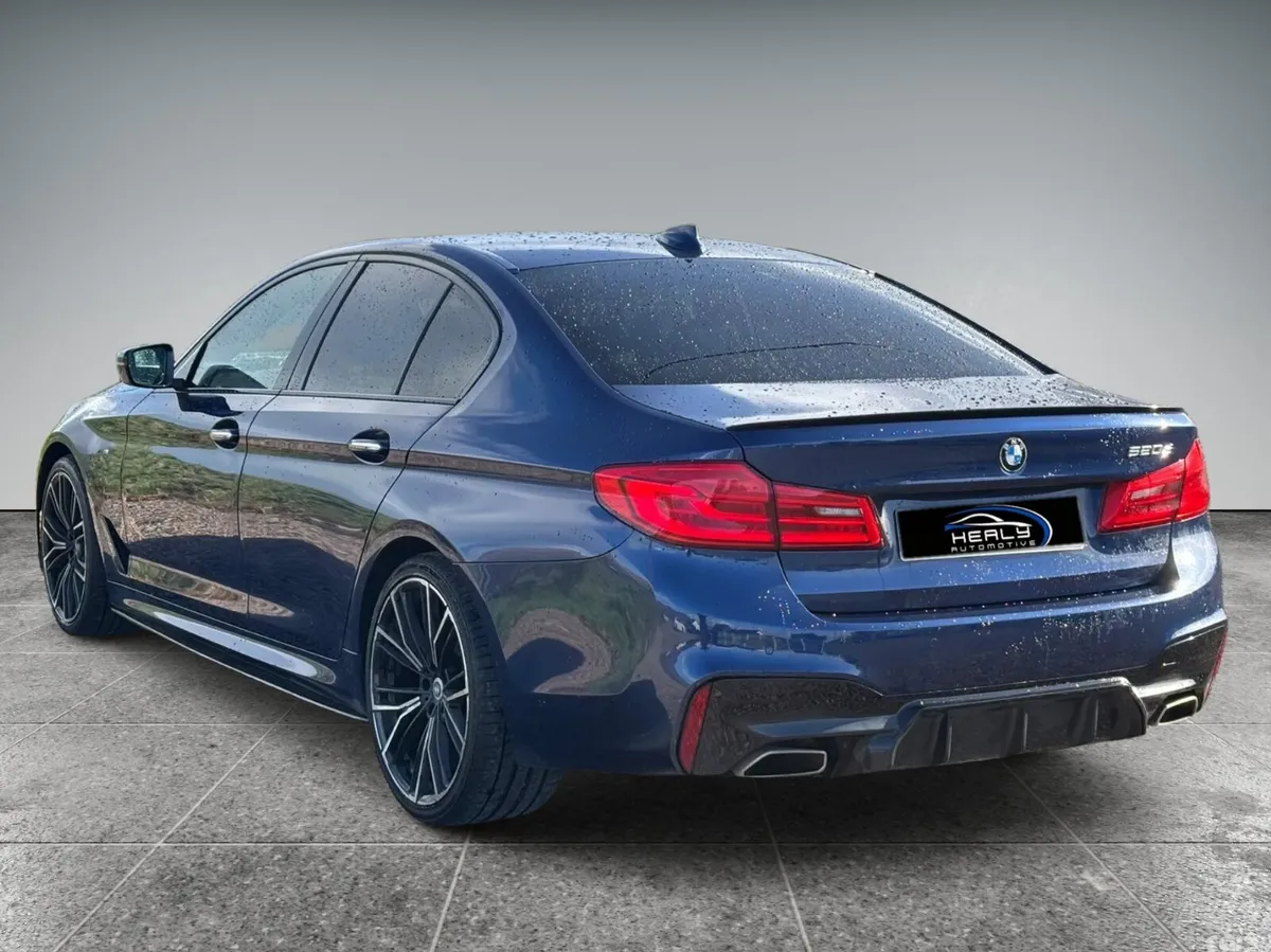 BMW 5-Series Saloon, Diesel, 2018, Blue