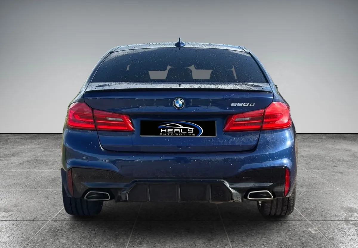BMW 5-Series Saloon, Diesel, 2018, Blue