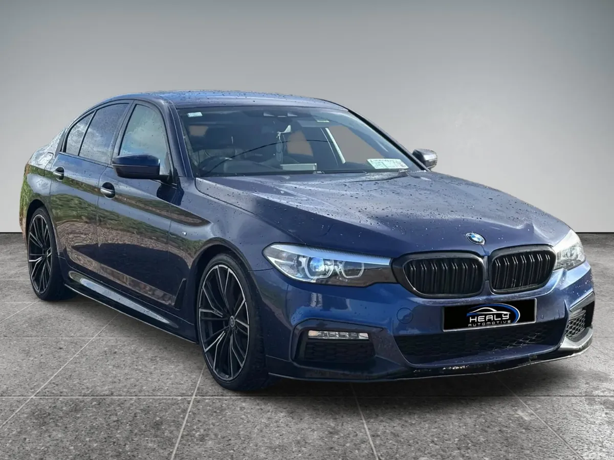 BMW 5-Series Saloon, Diesel, 2018, Blue
