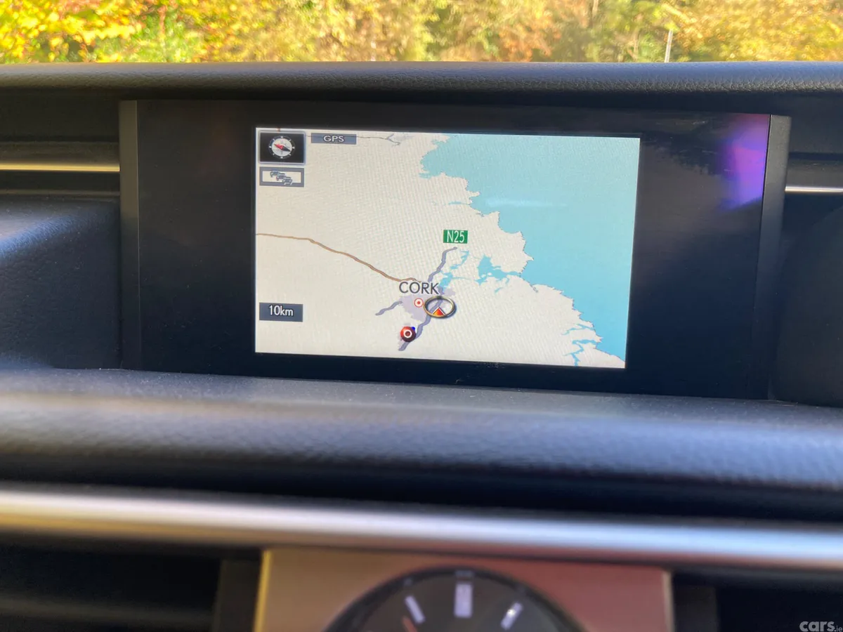 Lexus IS Saloon, Petrol Hybrid, 2016, Red