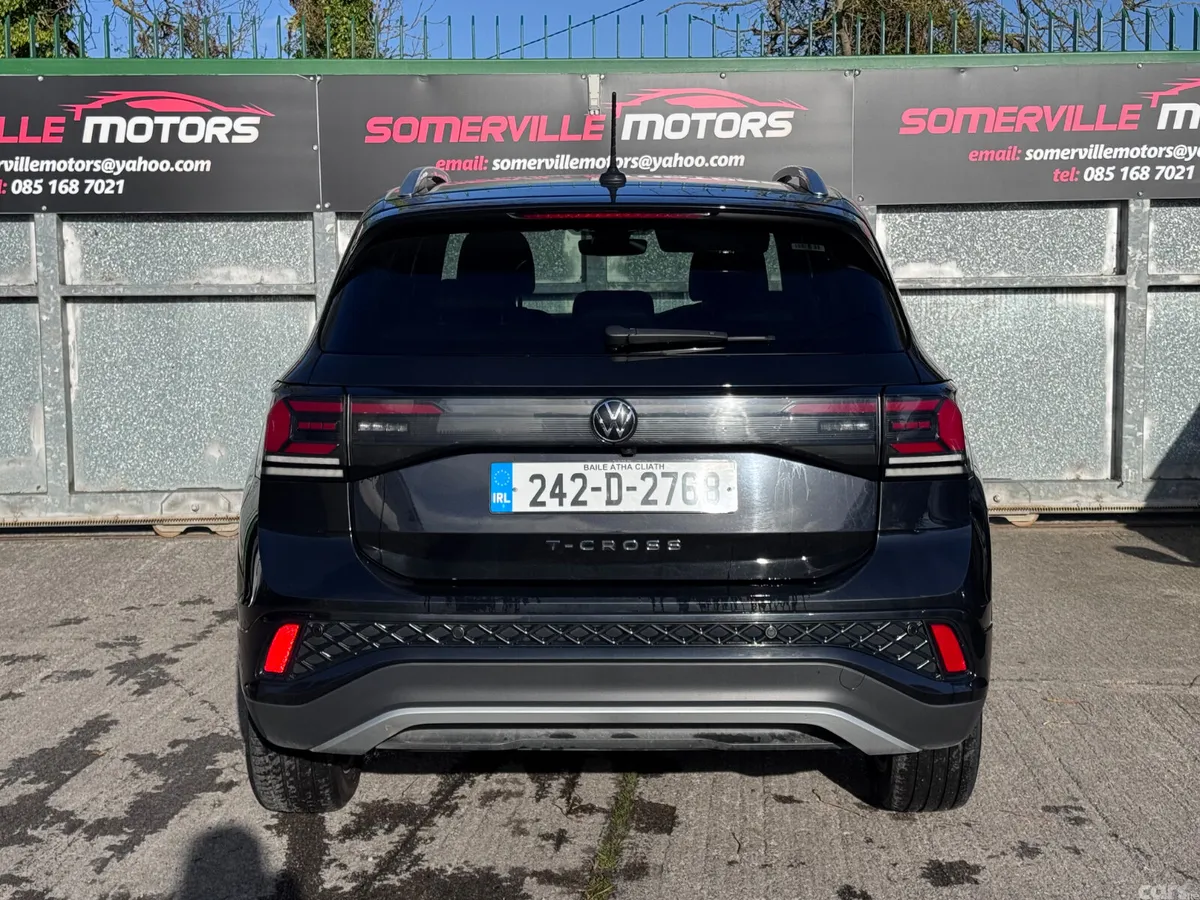 Volkswagen T-Cross Estate/Jeep, Petrol, 2024, Black