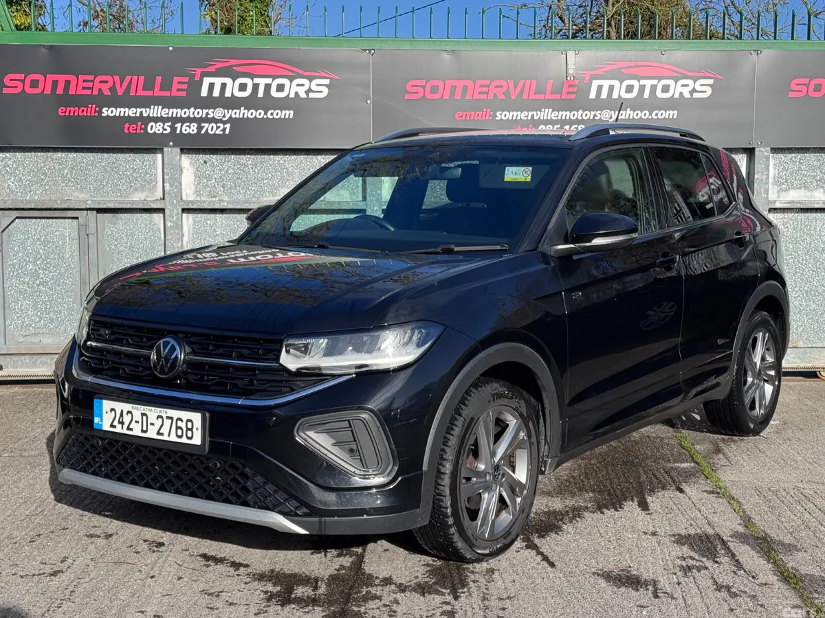 Volkswagen T-Cross Estate/Jeep, Petrol, 2024, Black