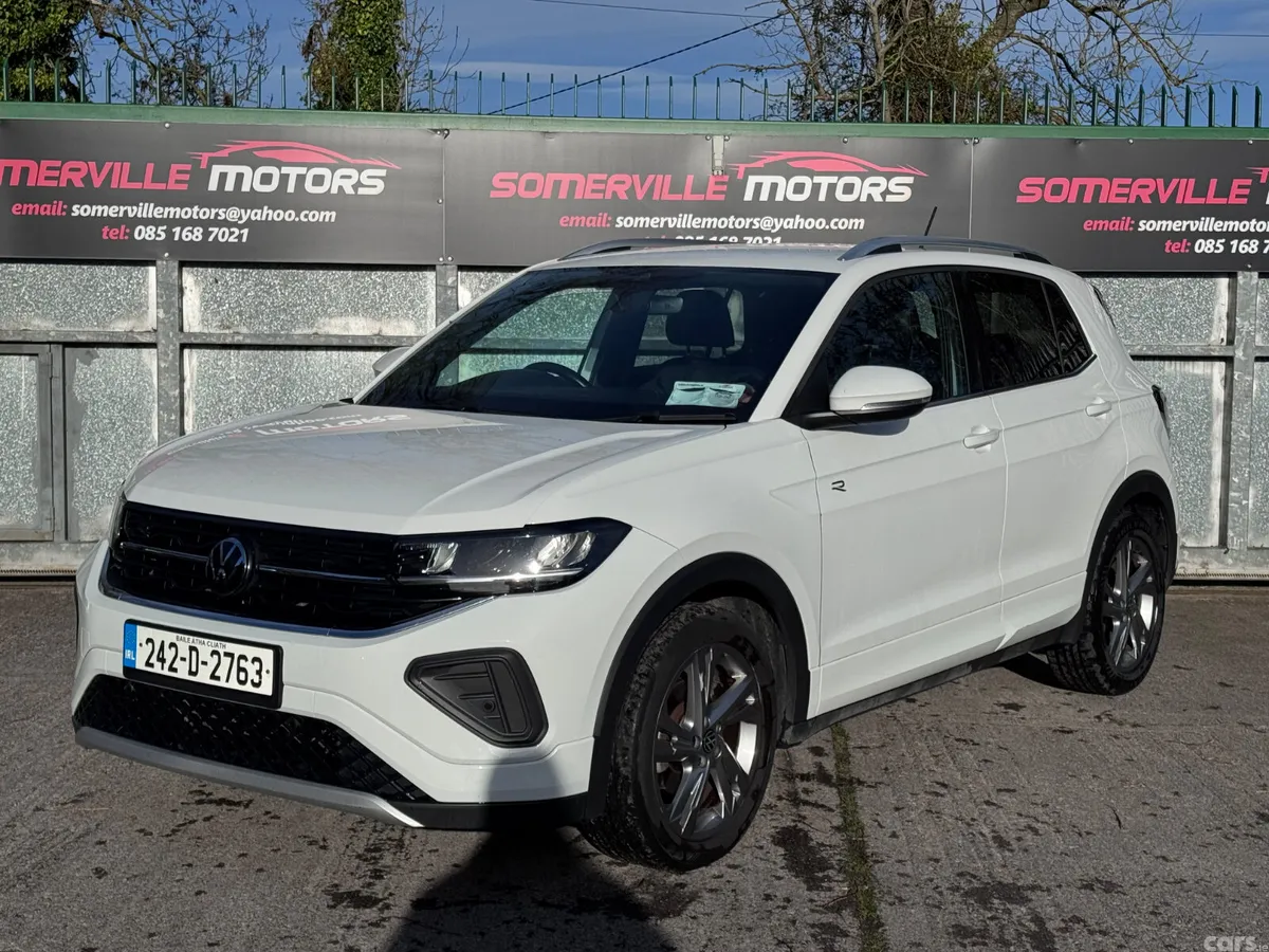 Volkswagen T-Cross Estate/Jeep, Petrol, 2024, White