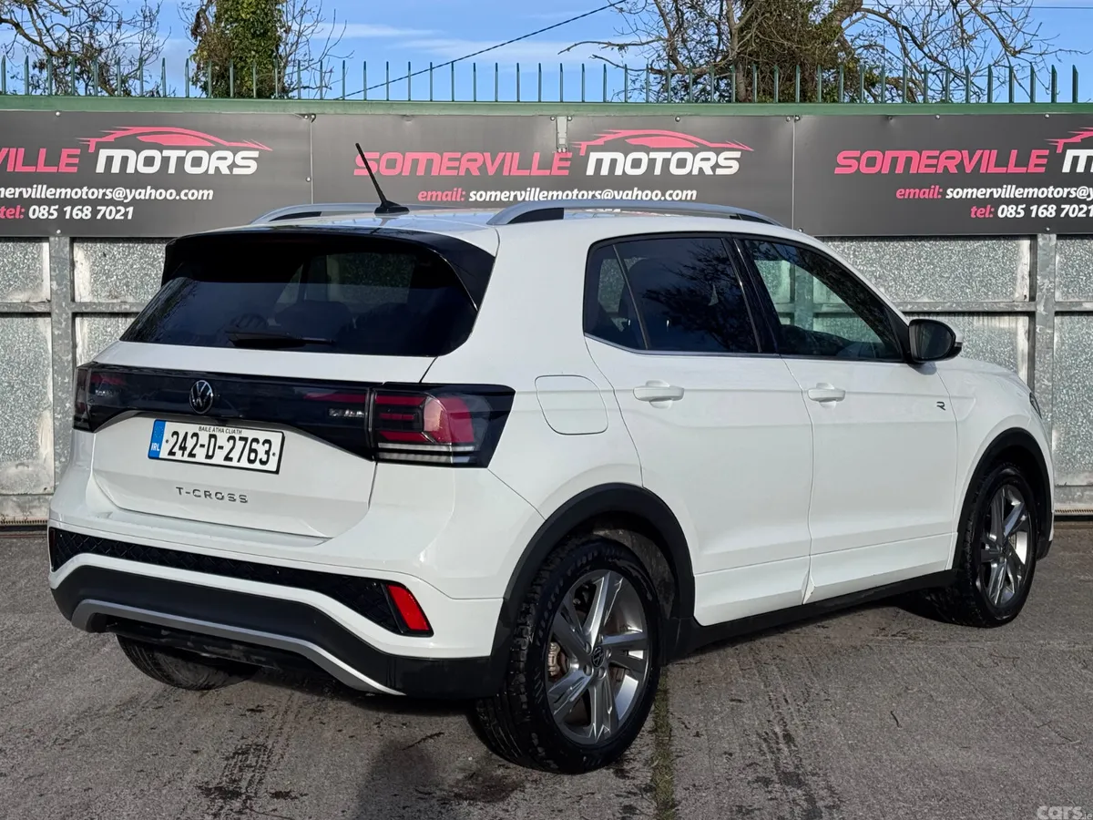 Volkswagen T-Cross Estate/Jeep, Petrol, 2024, White