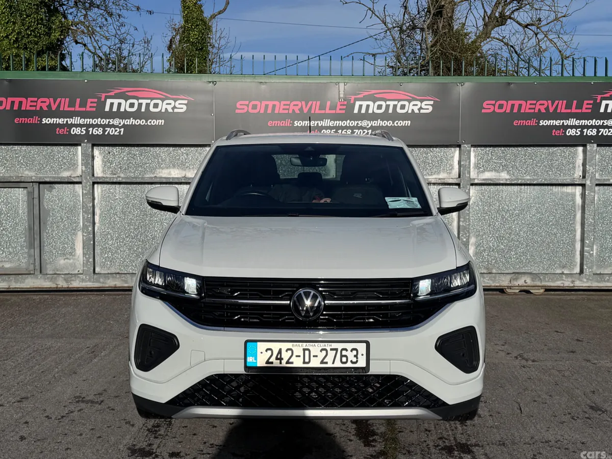 Volkswagen T-Cross Estate/Jeep, Petrol, 2024, White