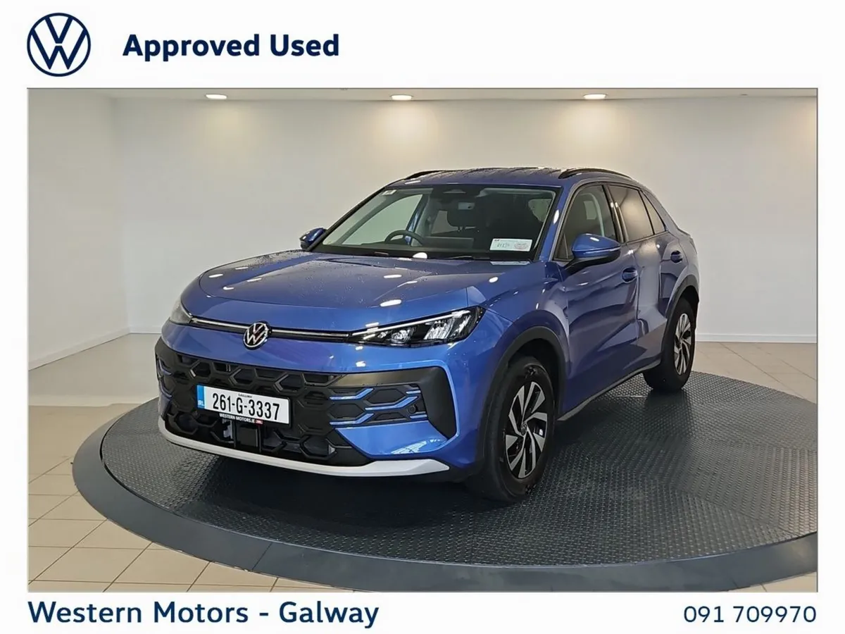 Volkswagen T-Roc SUV, Petrol, 2026, Blue