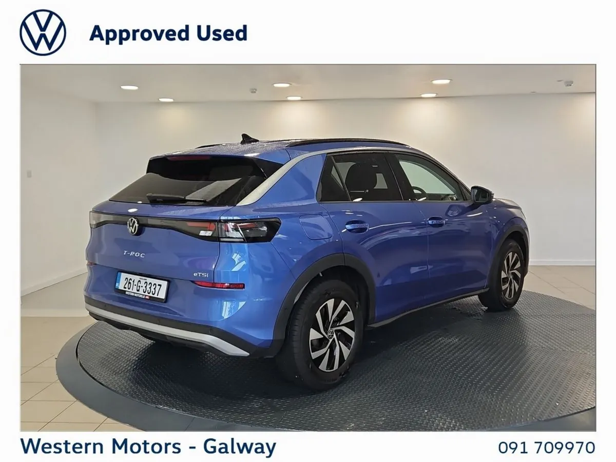 Volkswagen T-Roc SUV, Petrol, 2026, Blue