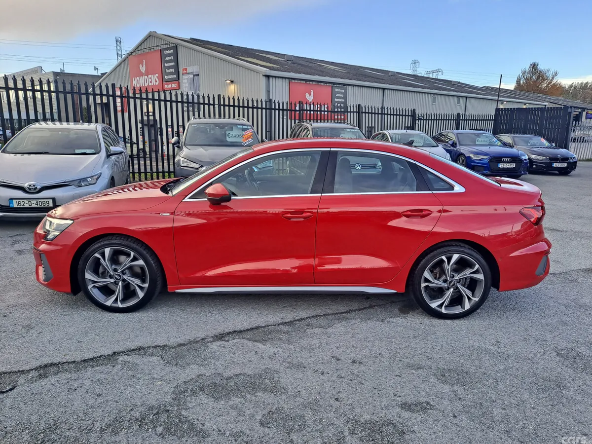 Audi A3 Saloon, Petrol, 2021, Red
