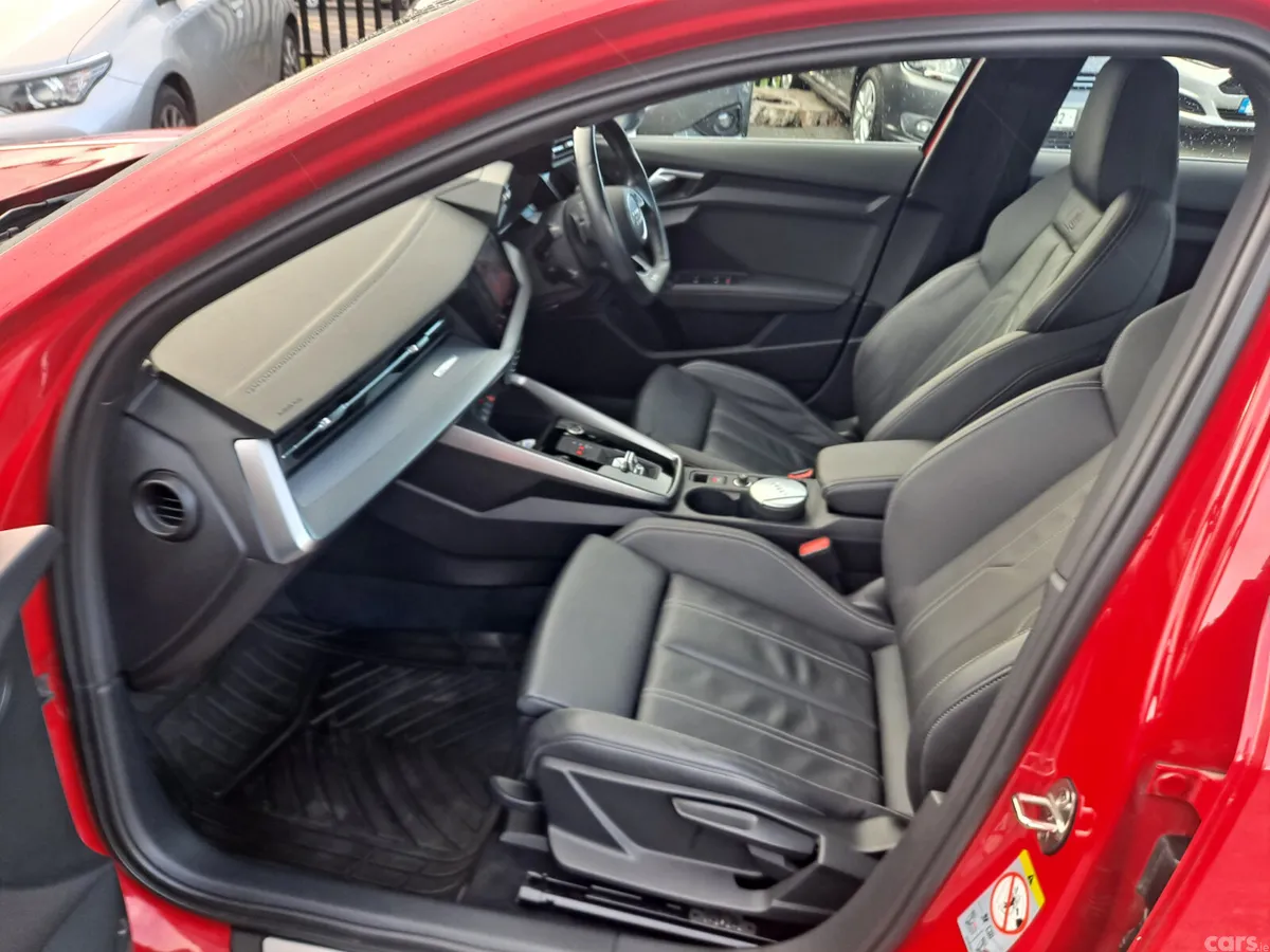 Audi A3 Saloon, Petrol, 2021, Red