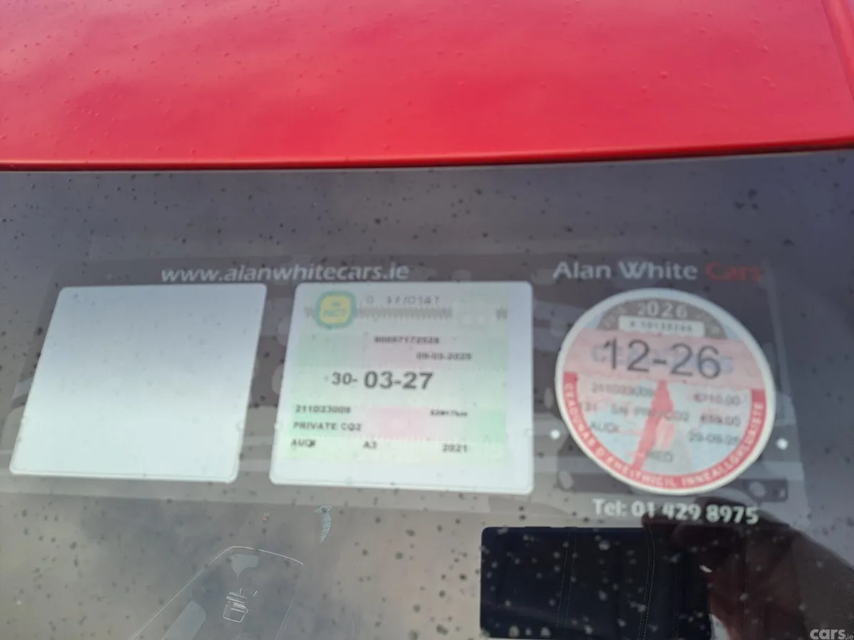 Audi A3 Saloon, Petrol, 2021, Red