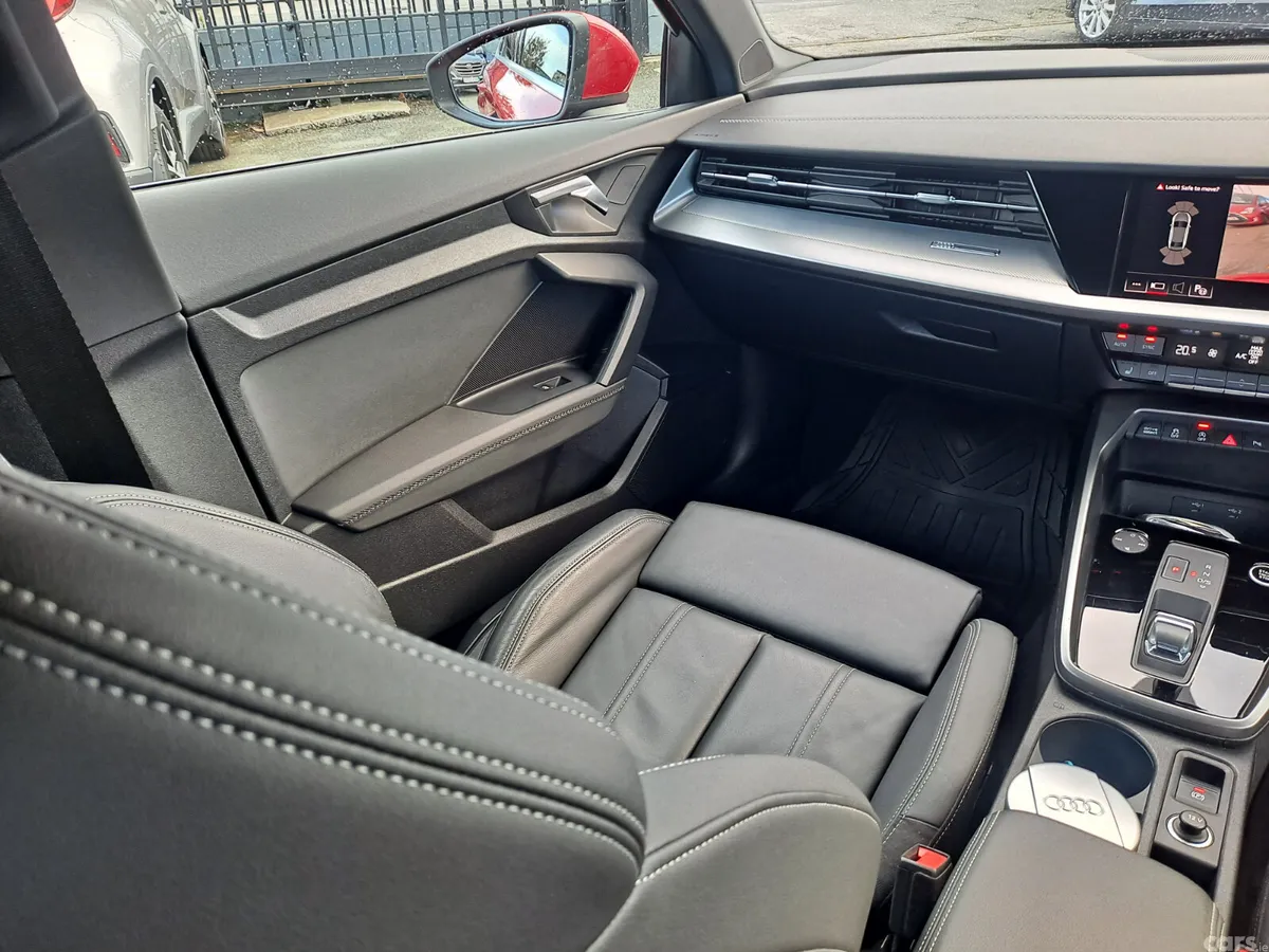 Audi A3 Saloon, Petrol, 2021, Red