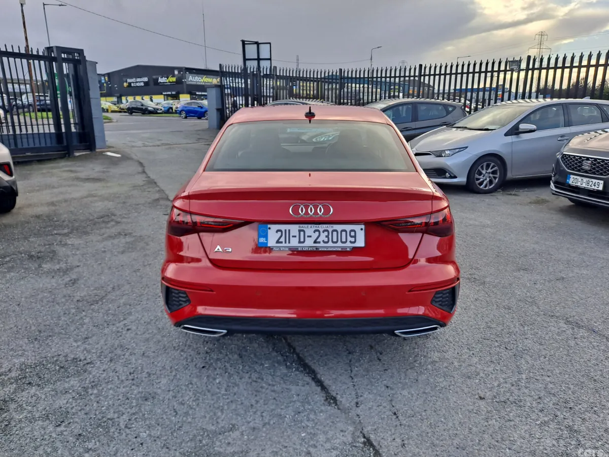 Audi A3 Saloon, Petrol, 2021, Red