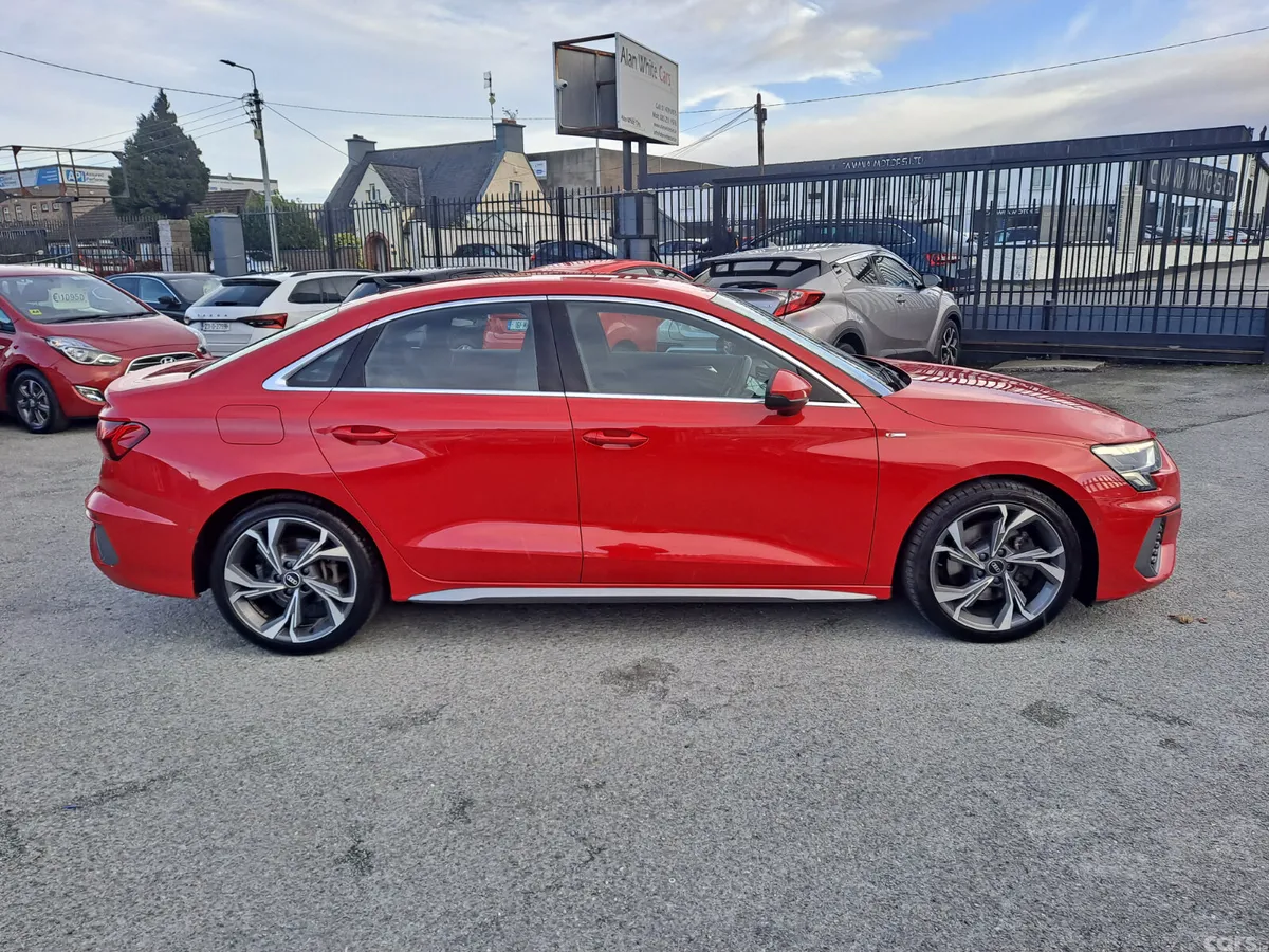 Audi A3 Saloon, Petrol, 2021, Red