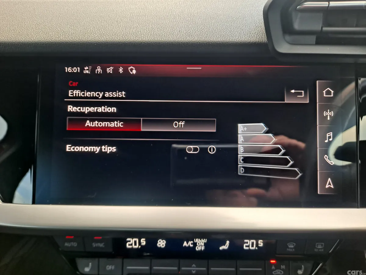 Audi A3 Saloon, Petrol, 2021, Red