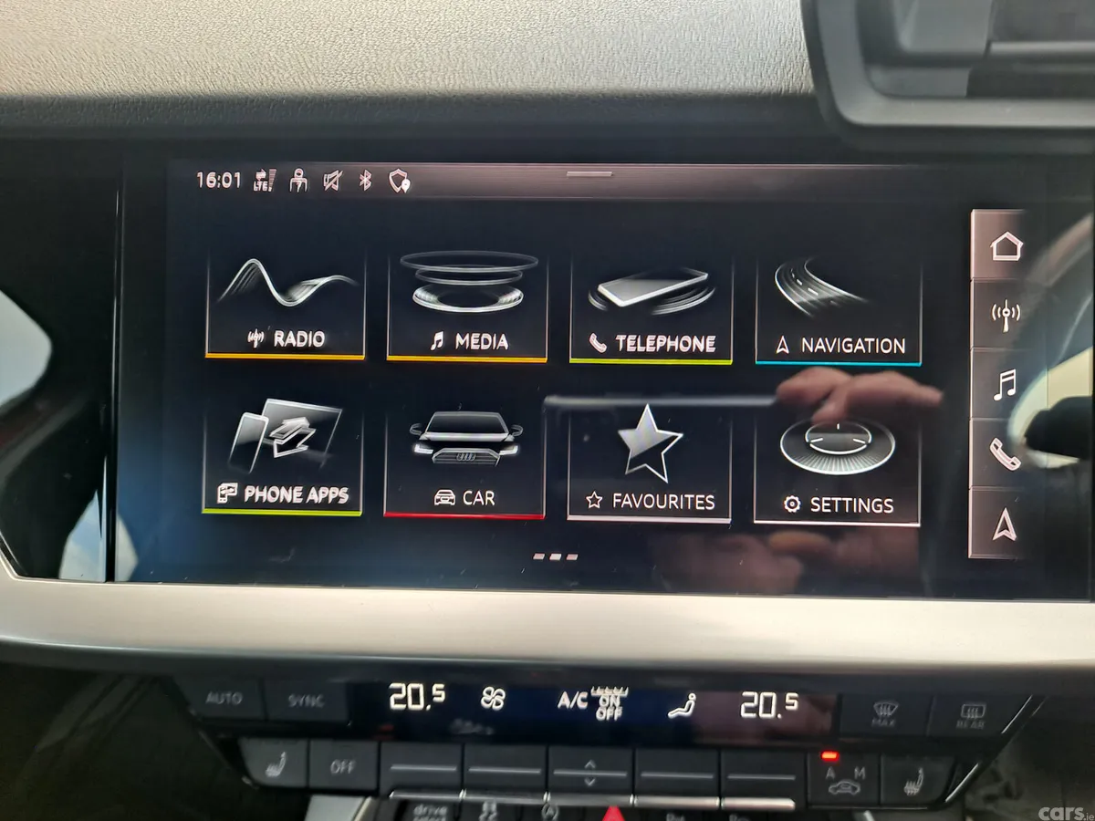 Audi A3 Saloon, Petrol, 2021, Red