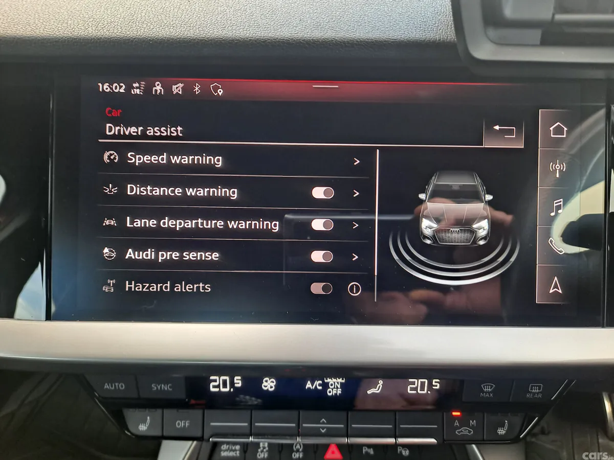 Audi A3 Saloon, Petrol, 2021, Red