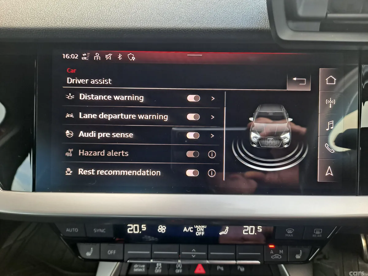 Audi A3 Saloon, Petrol, 2021, Red