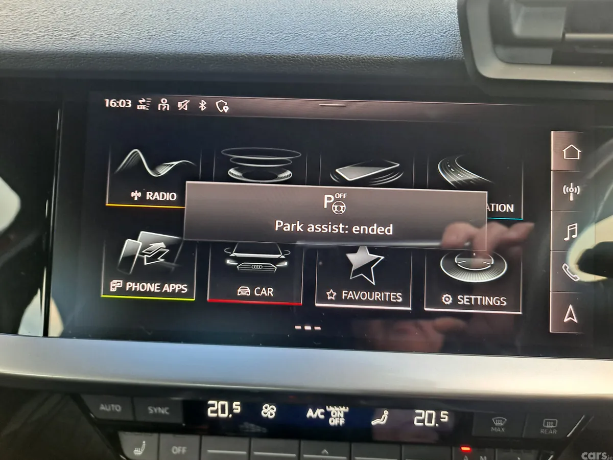 Audi A3 Saloon, Petrol, 2021, Red