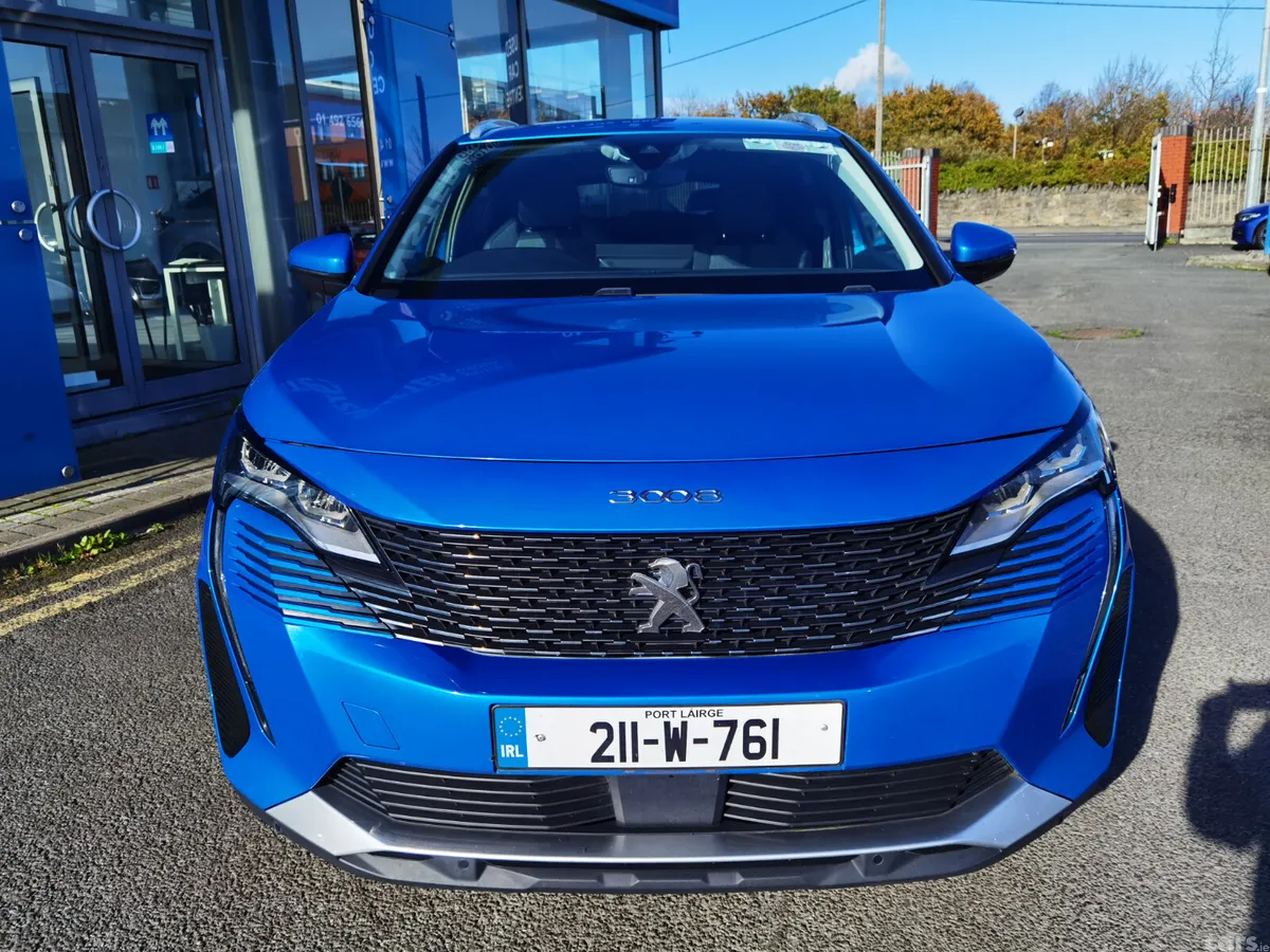 Peugeot 3008 MPV, Petrol Plug-in Hybrid, 2021, Blue