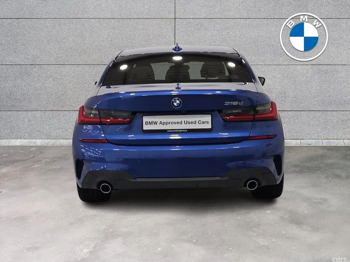 BMW 3-Series Saloon, Diesel Hybrid, 2022, Blue