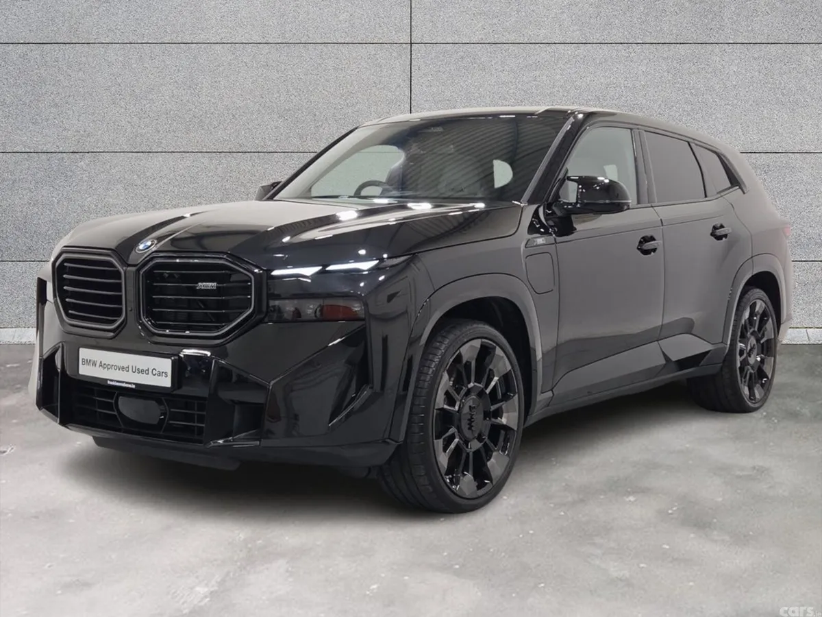 BMW XM SUV, Petrol Plug-in Hybrid, 2026, Black