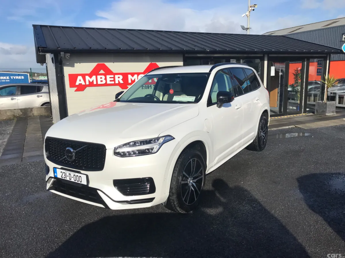Volvo XC90 SUV, Petrol Plug-in Hybrid, 2023, White