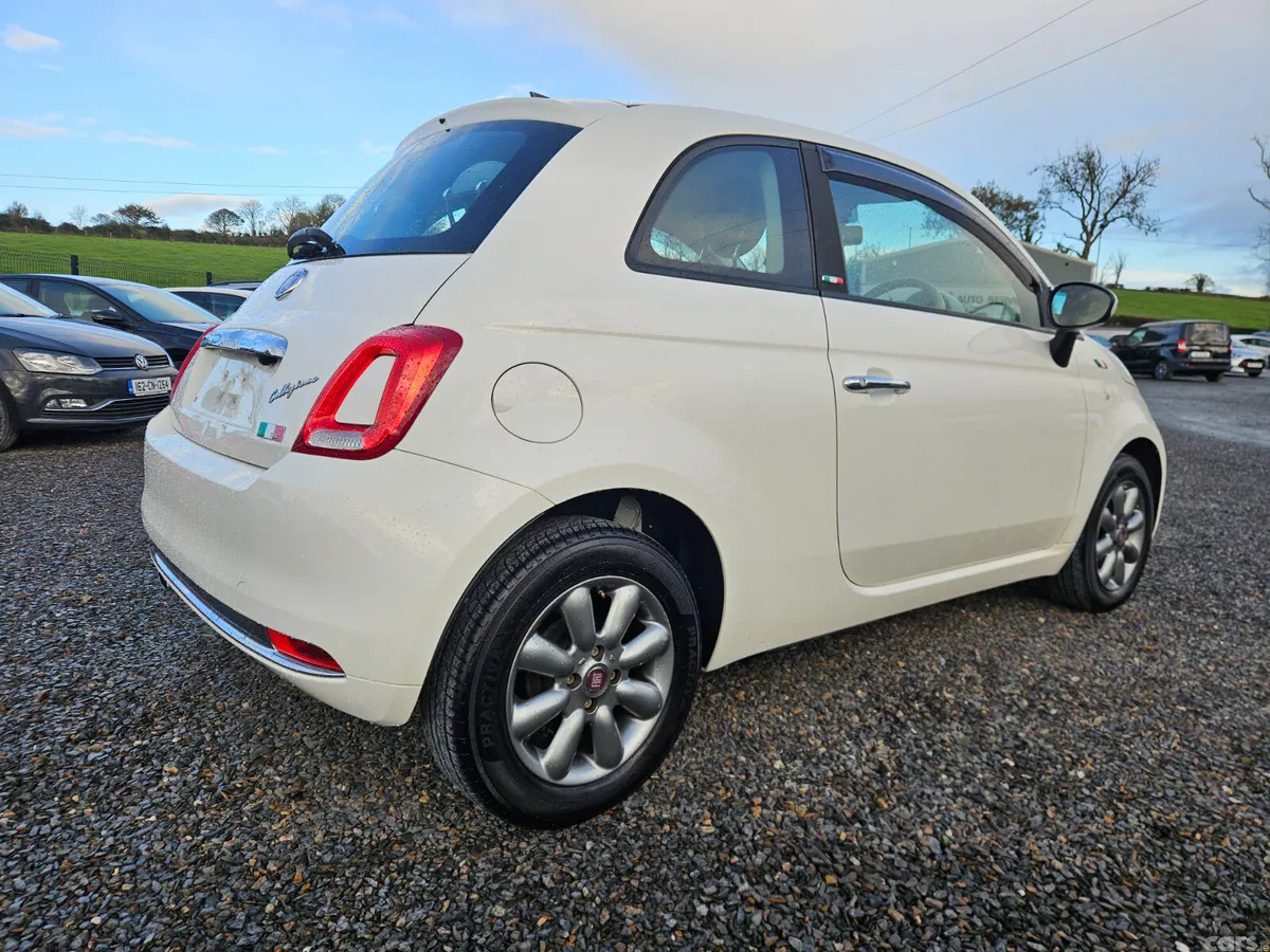 Fiat 500 Hatchback, Petrol, 2018, White