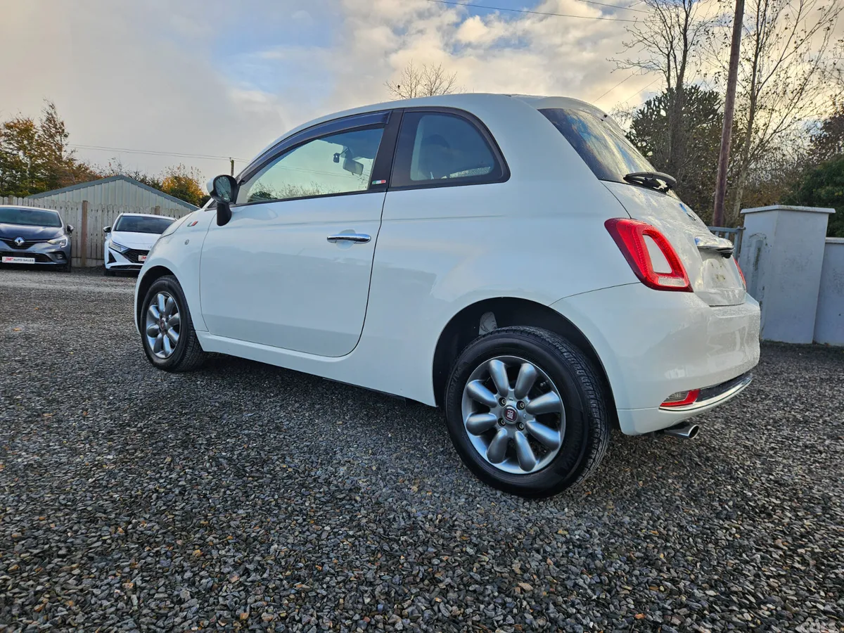 Fiat 500 Hatchback, Petrol, 2018, White