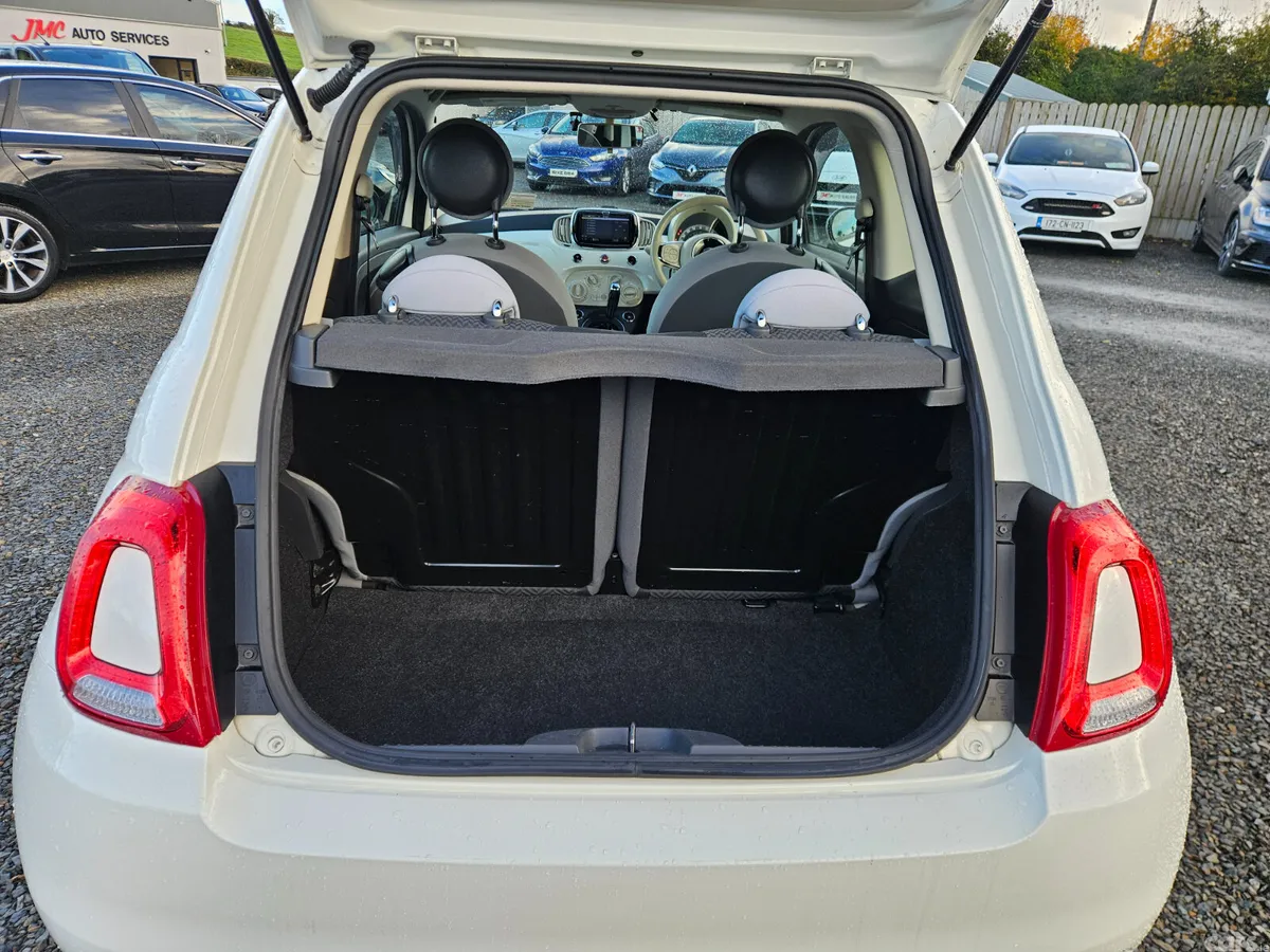 Fiat 500 Hatchback, Petrol, 2018, White