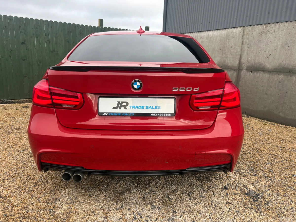 BMW 3-Series Saloon, Diesel, 2018, Red