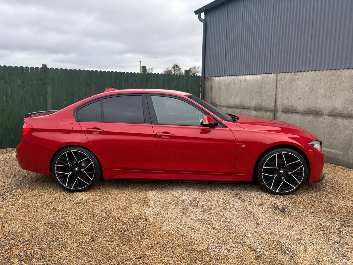 BMW 3-Series Saloon, Diesel, 2018, Red