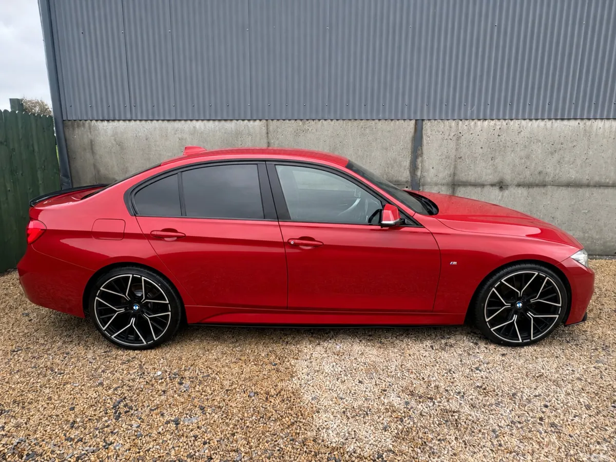BMW 3-Series Saloon, Diesel, 2018, Red