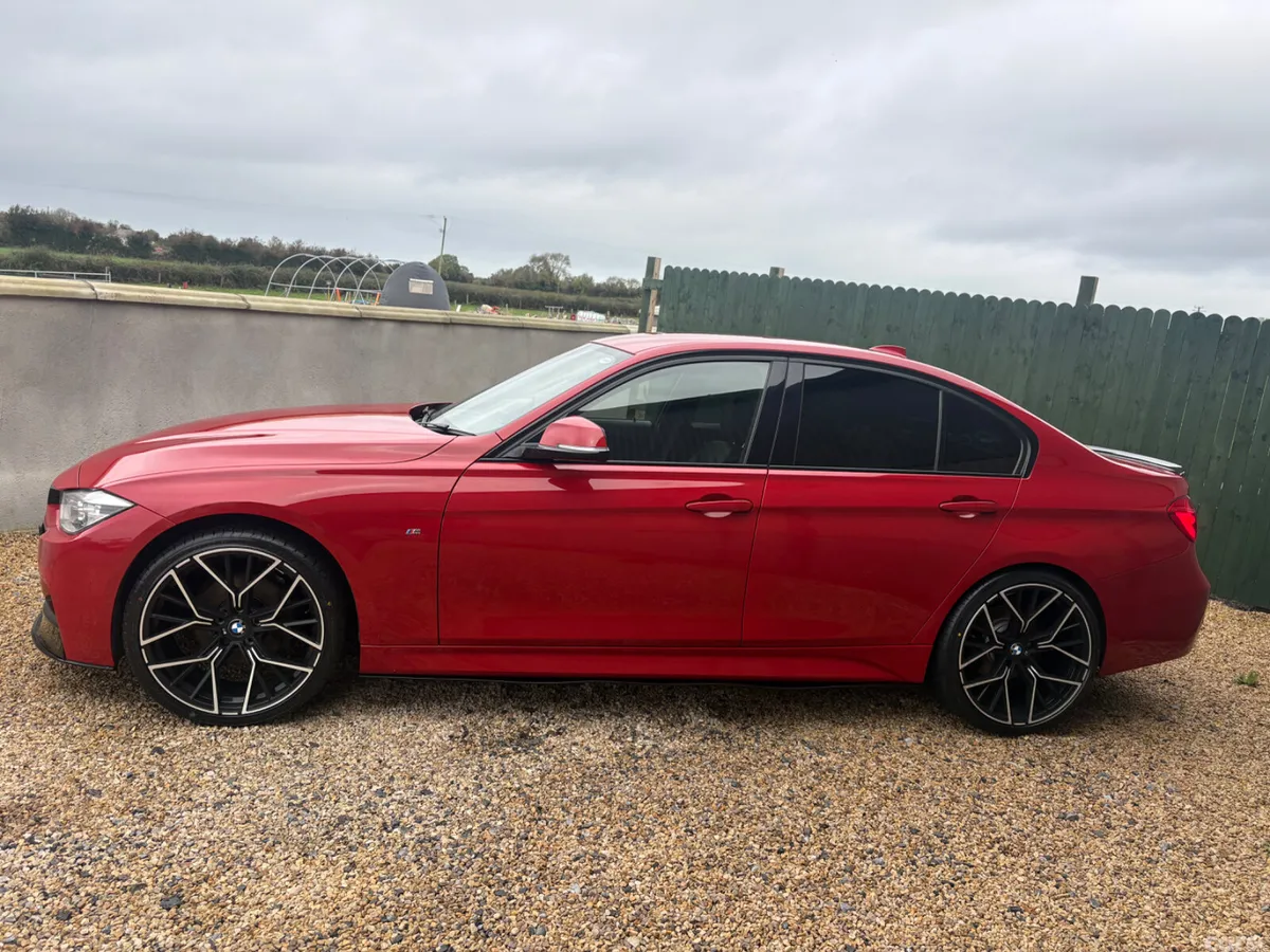 BMW 3-Series Saloon, Diesel, 2018, Red
