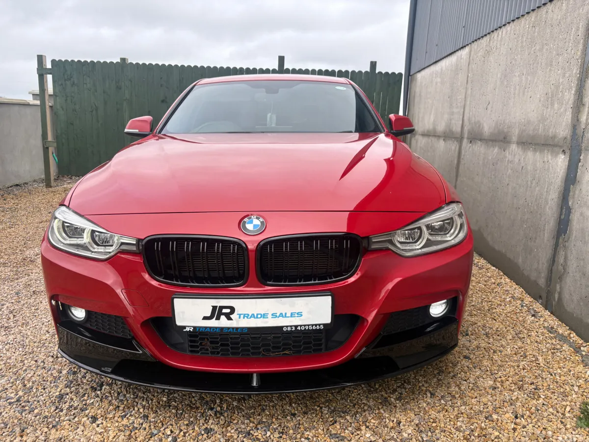 BMW 3-Series Saloon, Diesel, 2018, Red