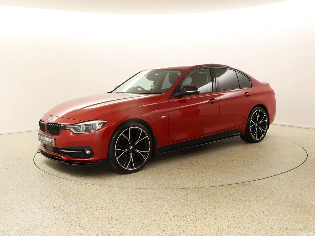 BMW 3-Series Saloon, Diesel, 2017, Red