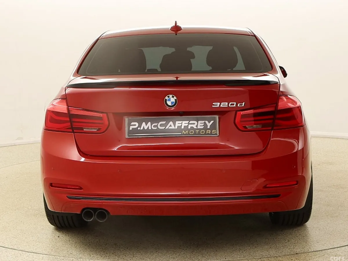BMW 3-Series Saloon, Diesel, 2017, Red