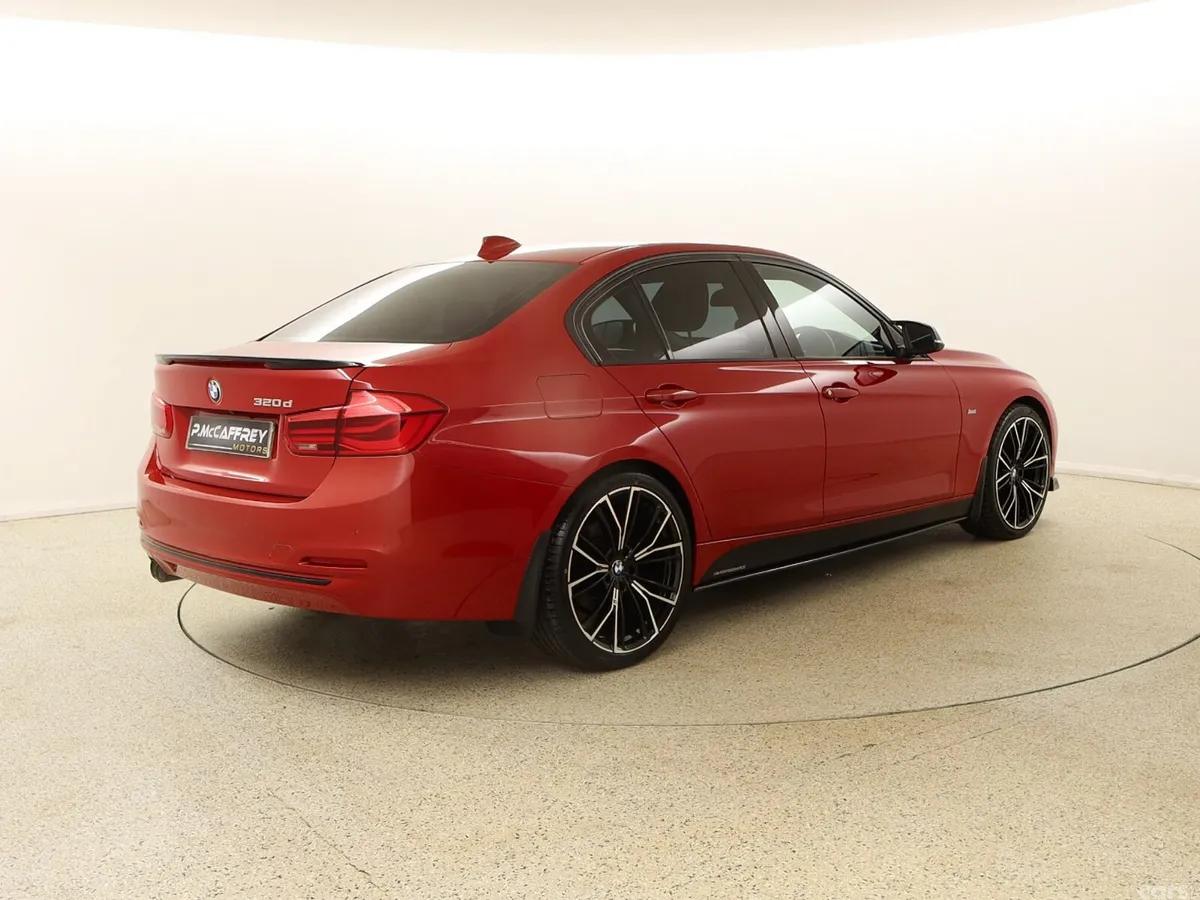 BMW 3-Series Saloon, Diesel, 2017, Red