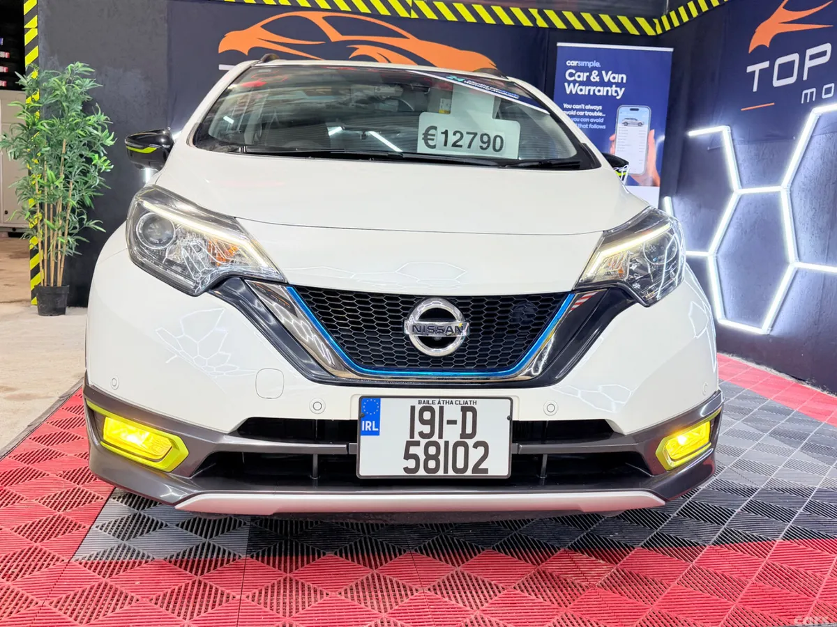 Nissan Note Hatchback, Petrol Hybrid, 2019, White