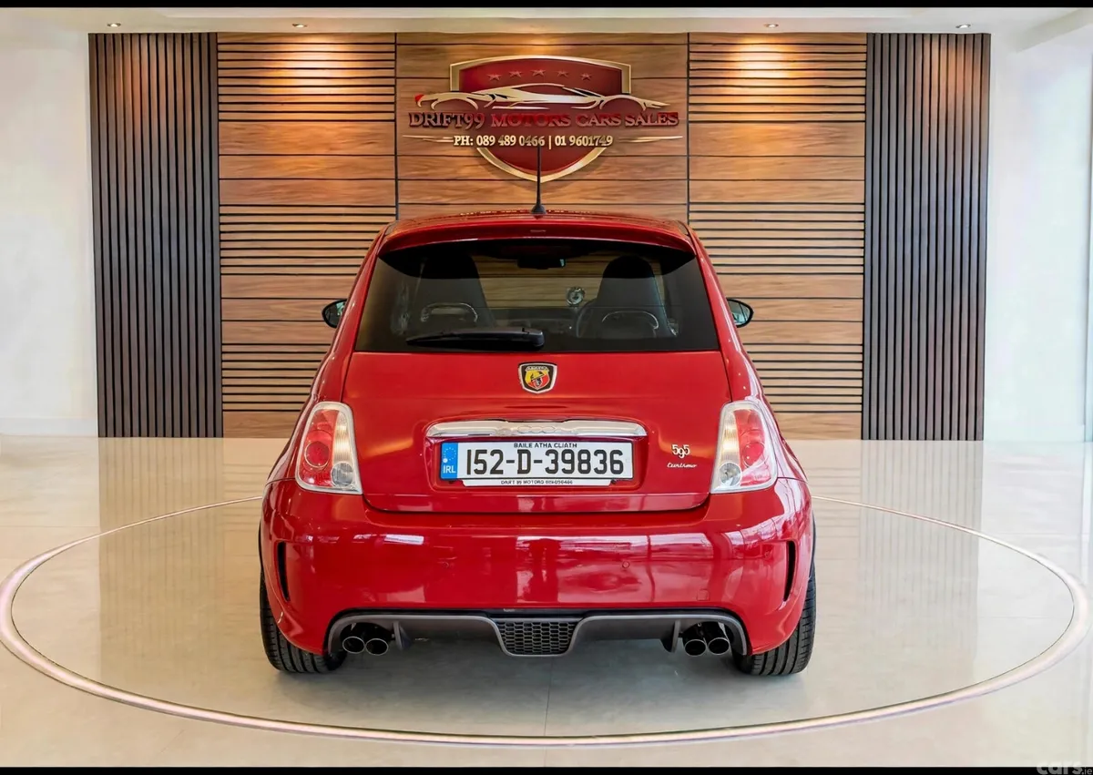 Fiat ABARTH Hatchback, Petrol, 2015, Red
