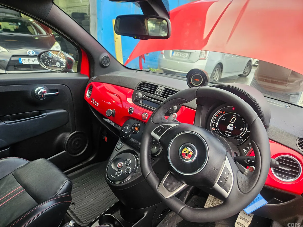 Fiat ABARTH Hatchback, Petrol, 2015, Red