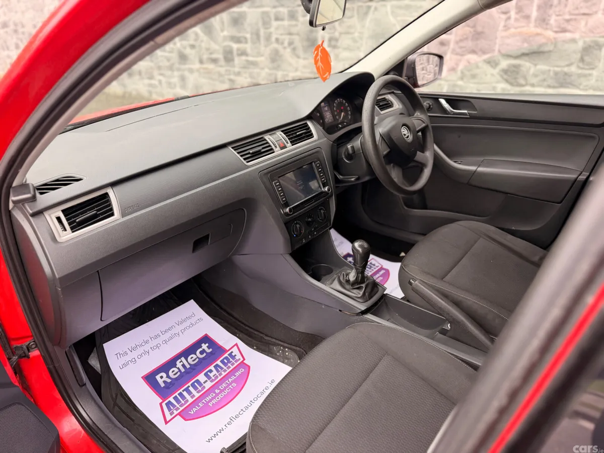 Skoda Rapid Saloon, Petrol, 2013, Red