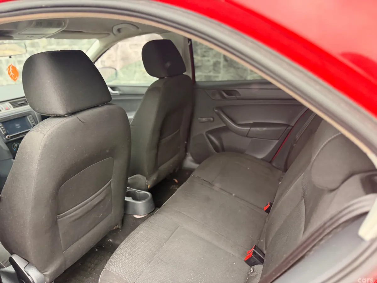 Skoda Rapid Saloon, Petrol, 2013, Red