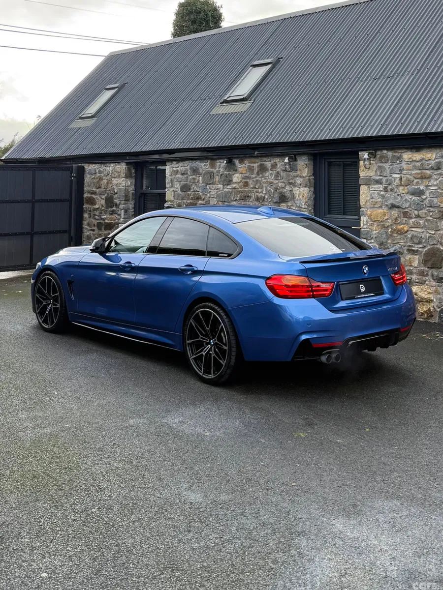 BMW 4-Series Saloon, Petrol, 2017, Blue