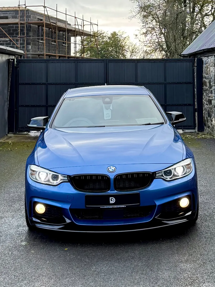 BMW 4-Series Saloon, Petrol, 2017, Blue