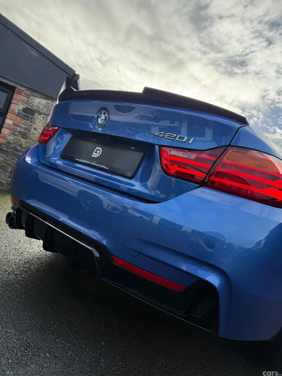 BMW 4-Series Saloon, Petrol, 2017, Blue